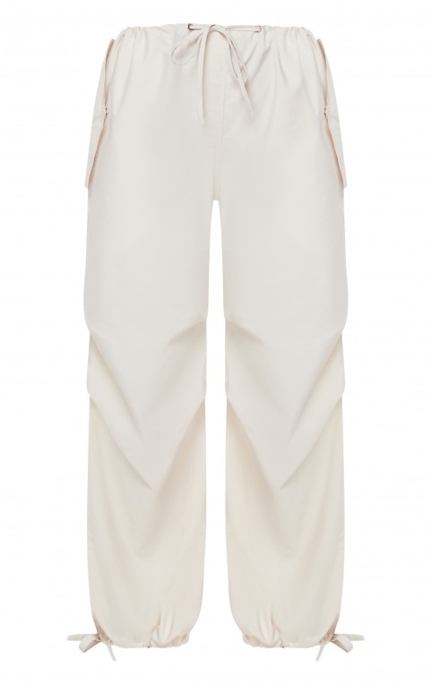 Cargo Wide Pants Milk 